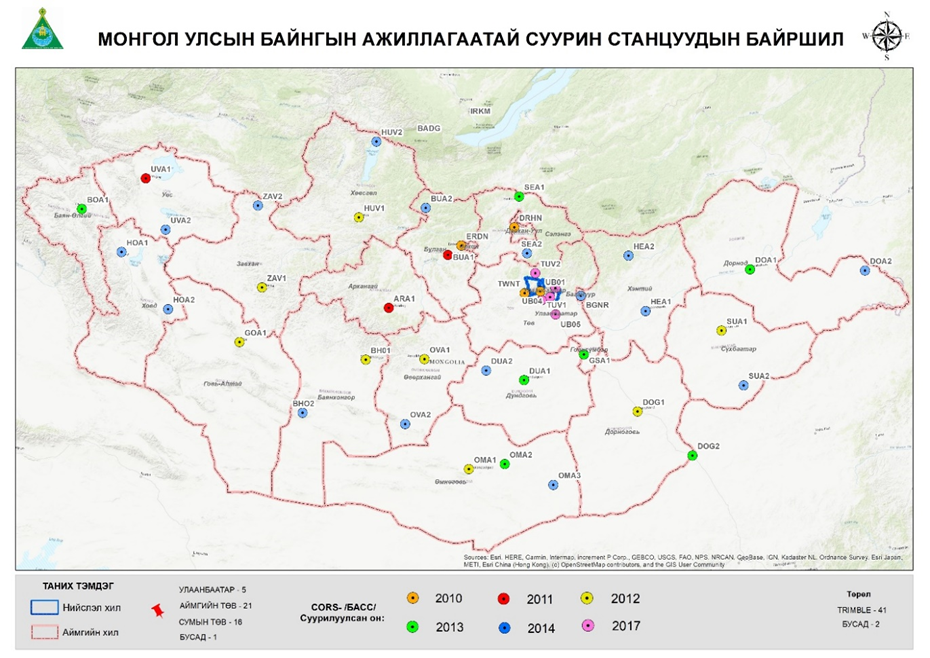 GNSS-ийн байнгын ажиллагаатай станц