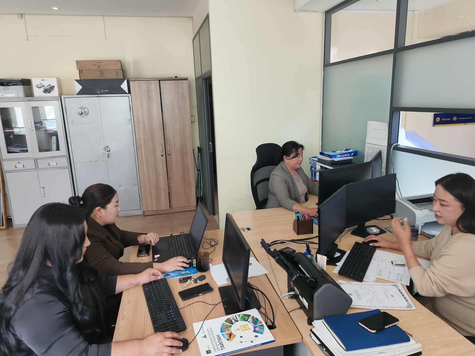 ГАЗАР ЗОХИОН БАЙГУУЛАЛТ, ГЕОДЕЗИ, ЗУРАГ ЗҮЙН ЕРӨНХИЙ ГАЗРААС САЛБАРЫН ХЯНАЛТ ШАЛГАЛТ ХИЙЛЭЭ.