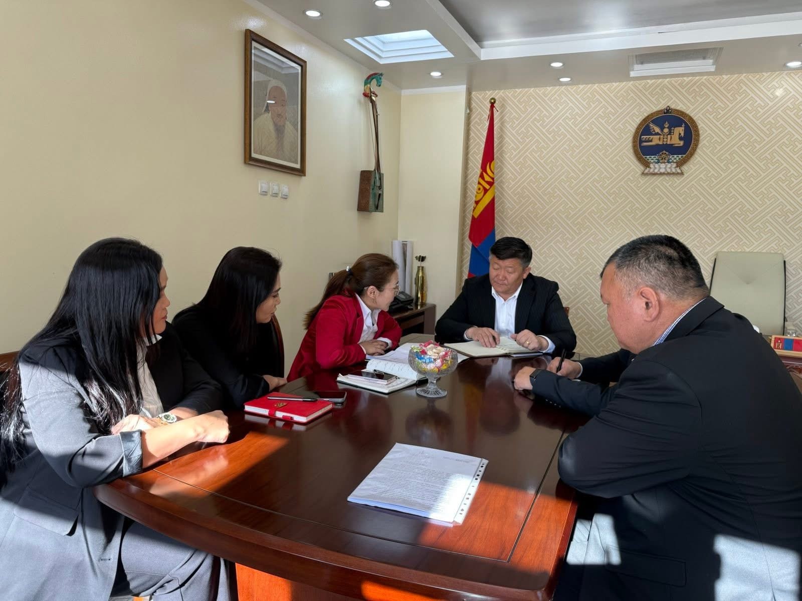 ГАЗАР ЗОХИОН БАЙГУУЛАЛТ, ГЕОДЕЗИ, ЗУРАГ ЗҮЙН ЕРӨНХИЙ ГАЗРААС САЛБАРЫН ХЯНАЛТ ШАЛГАЛТ ХИЙЛЭЭ.