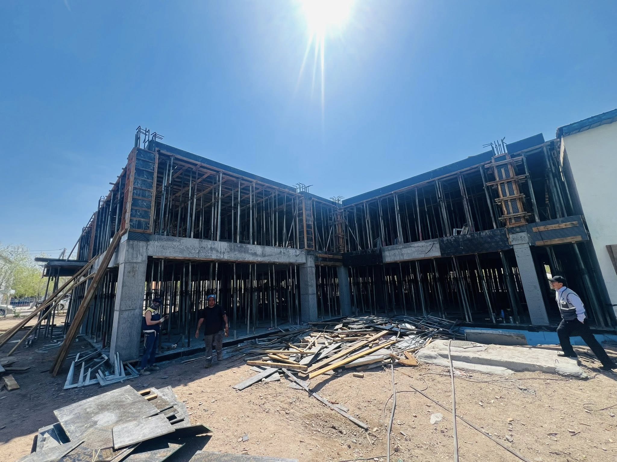 Хөвсгөл аймгийн Мөрөн суманд баригдаж буй 150 хүүхдийн цэцэрлэгийн барилгад захиалагчийн хяналтыг хэрэгжүүлж ажиллалаа.