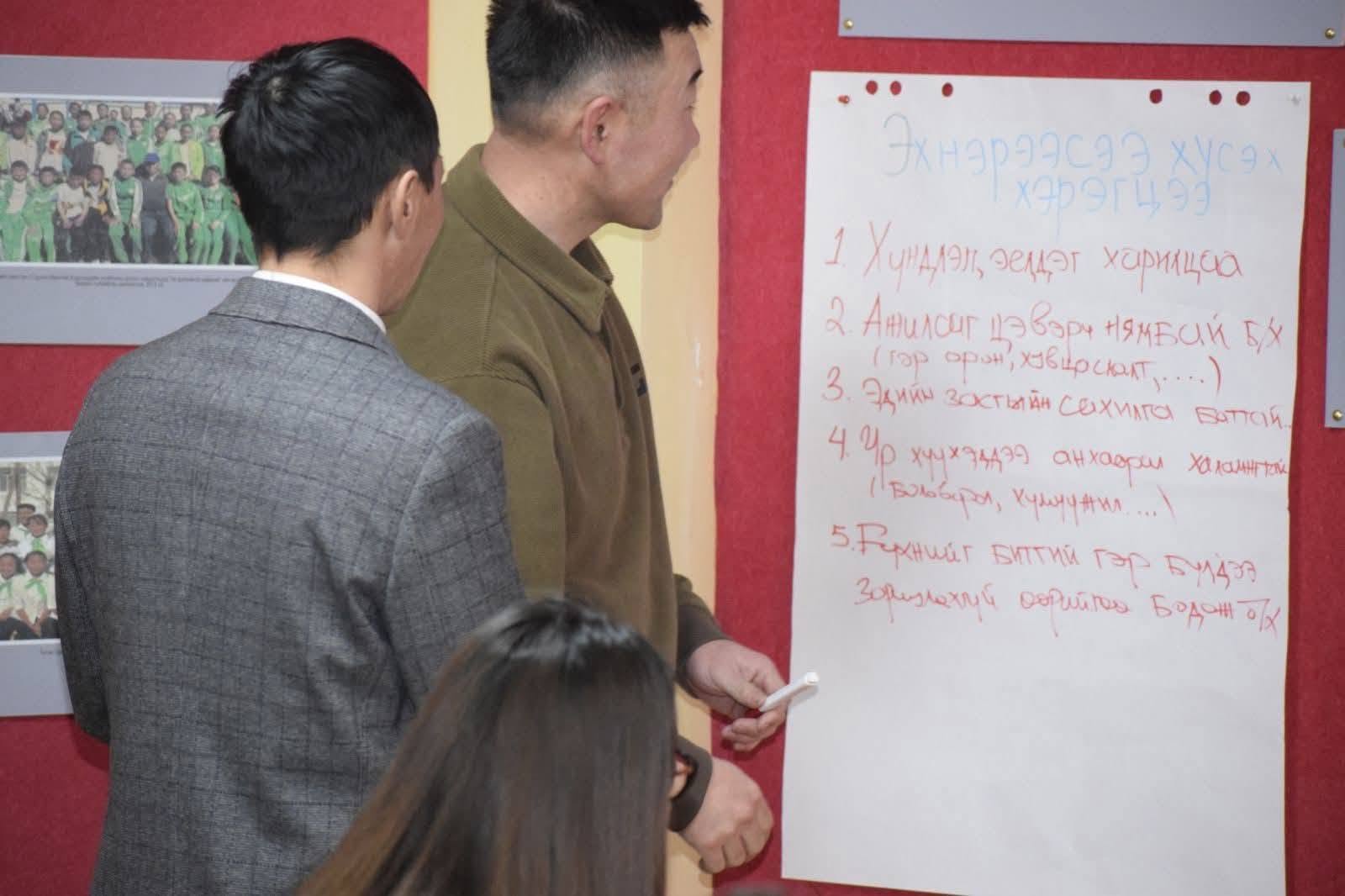 Хөвсгөл Аймгийн засаг даргын А/02 дугаар захирамжаар сард 2 цагийг “Гэр бүлийн боловсролын цаг” болгосон.