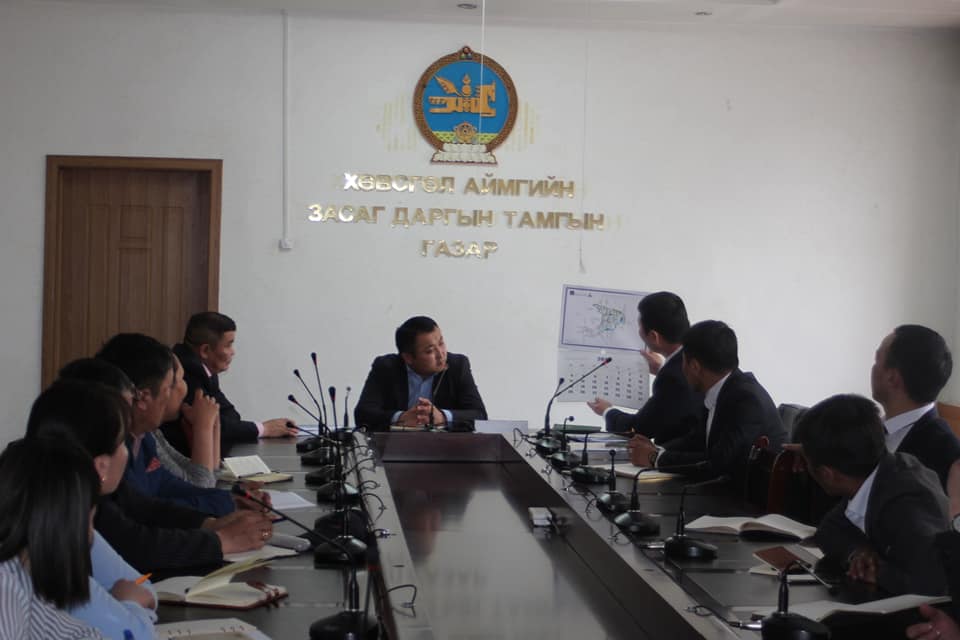 ГАЗАР ЗОХИОН БАЙГУУЛАЛТ, ГЕОДЕЗИ, ЗУРАГ ЗҮЙН ГАЗРЫН ОРЛОГЧ ДАРГА А.БАТБАЯРААР АХЛУУЛСАН АЖЛЫН ХЭСЭГ ХӨВСГӨЛ АЙМАГТ АЖИЛЛАВ
