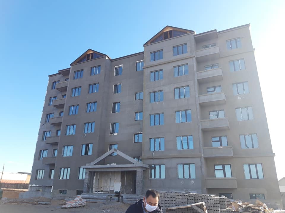 Хөвсгөл аймаг "Мөрөн Велла" 44-н айлын орон сууцны барилга