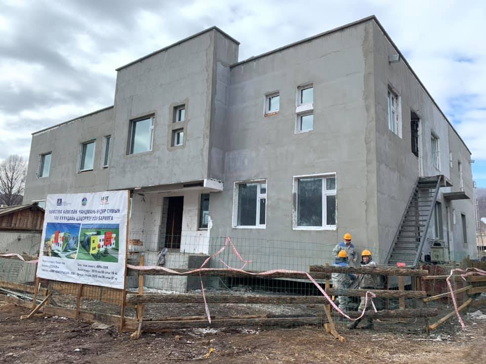 Чандмань-Өндөр сумын 100 хүүхдийн ортой цэцэрлэгийн барилга