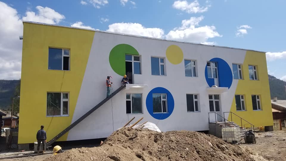 Хөвсгөл аймгийн Чандмань-Өндөр сумын 100-н хүүхдийн цэцэрлэгийн барилга