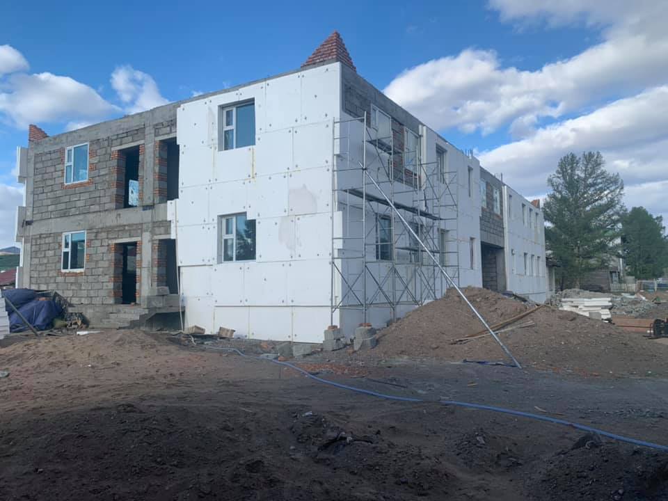 Хөвсгөл аймгийн Их-Уул сумын 150 хүүхдийн ортой цэцэрлэгийн барилга