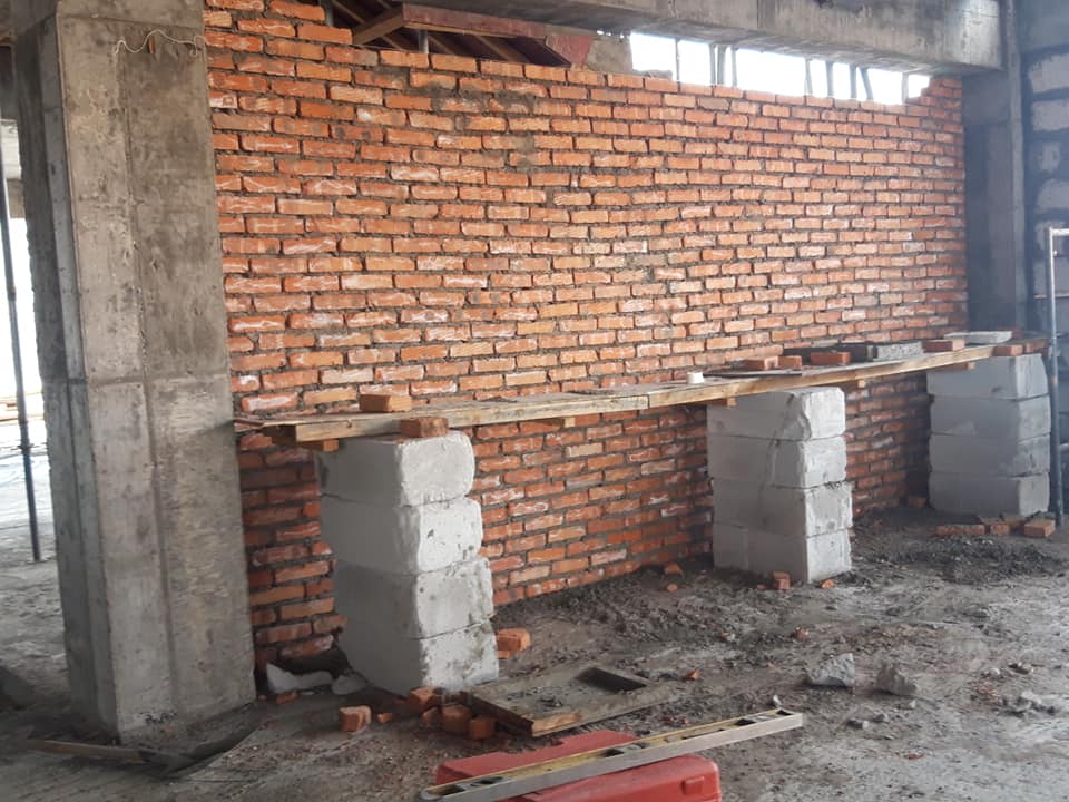 Хөвсгөл аймгийн Мөрөн суманд баригдаж байгаа 480 хүүхдийн хүчин чадал бүхий сургуулийн барилга.
