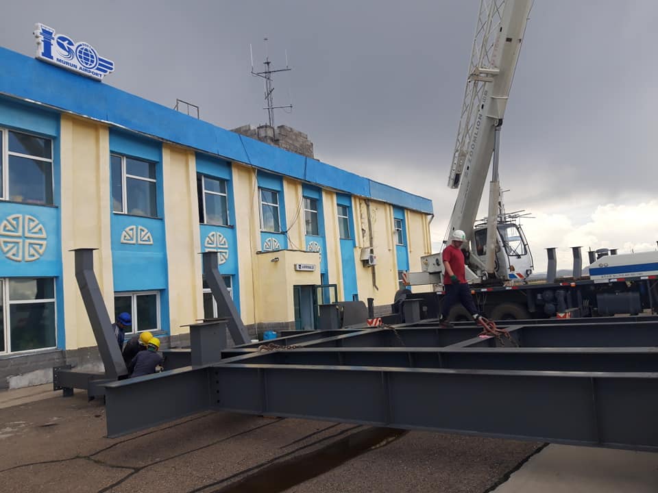 Хөвсгөл аймгийн Мөрөн сумын Нисэх буудлын цамхаг шинэчлэх барилгын ажил.