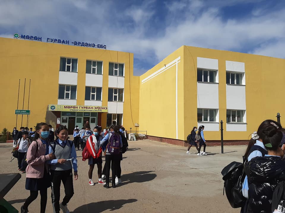 Хөвсгөл аймгийн "Гурван-Эрдэнэ" сургуулийн засвар