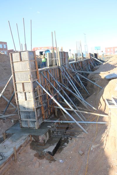 Гурвансайхан сумын 100 ортой дотуур байрны барилга