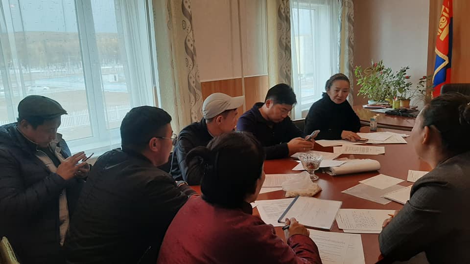 Хөвсгөл аймгийн Улаан-Уул сумын Тамгын газрын засвар