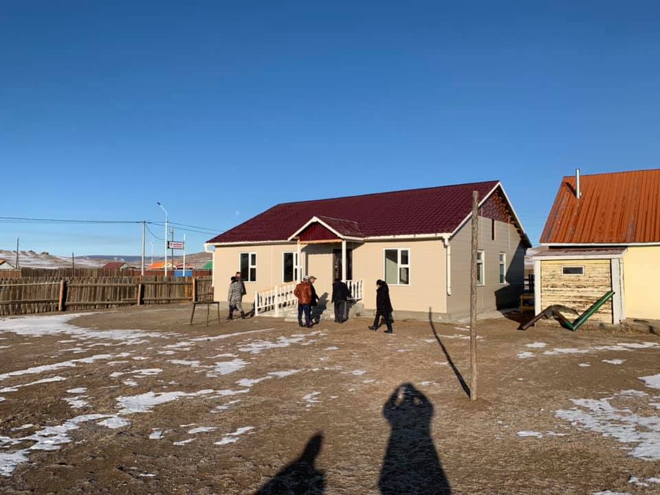 Хөвсгөл аймгийн Цэцэрлэг сумын ахмадын өргөөний барилга