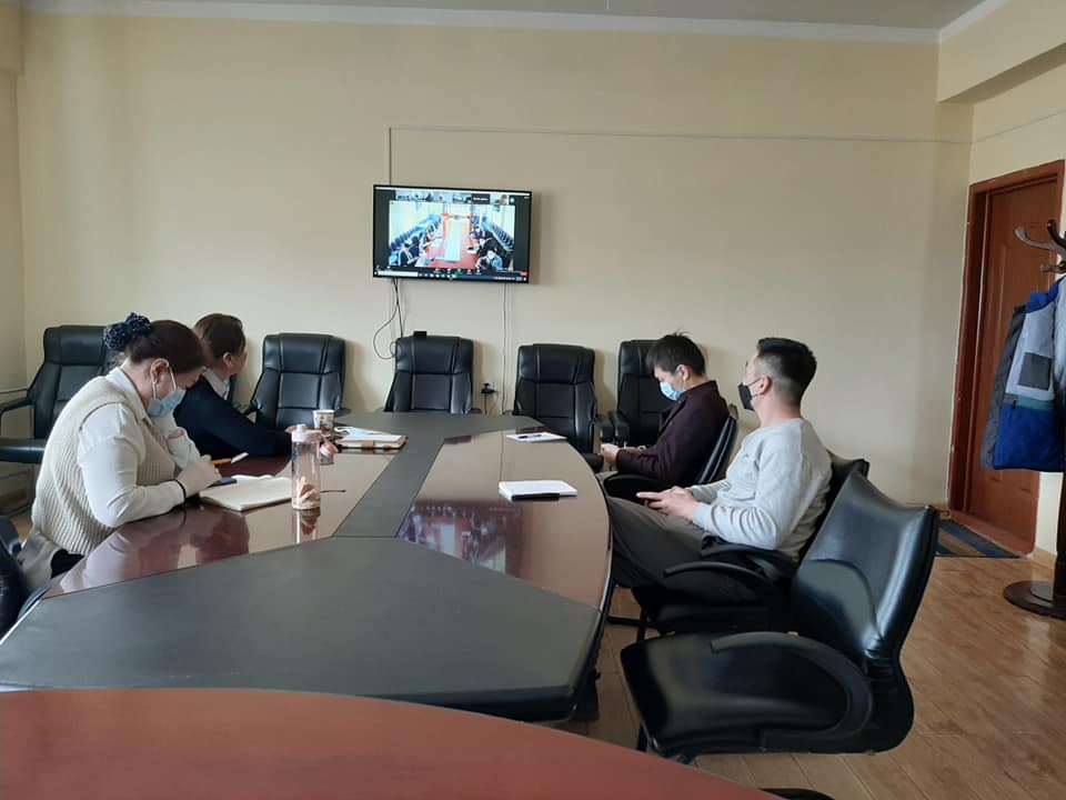 ГЗБГЗЗГ-аас ГЗБ-ын төлөвлөлтийн цахим систeмийн өөрчлөлтүүд, хилийн цэсийн асуудлаар цахим хурал боллоо.