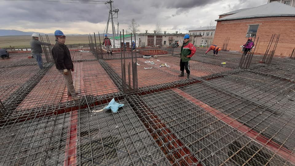 Хөвсгөл аймгийн 100 ортой хүүхдийн эмнэлгийн барилга угсралтын ажил: