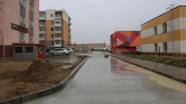 Сайнцагаан сумын 7 дугаар баг Залуус хорооллын нийтийн эзэмшлийн зам талбайн тохижилтийн ажил