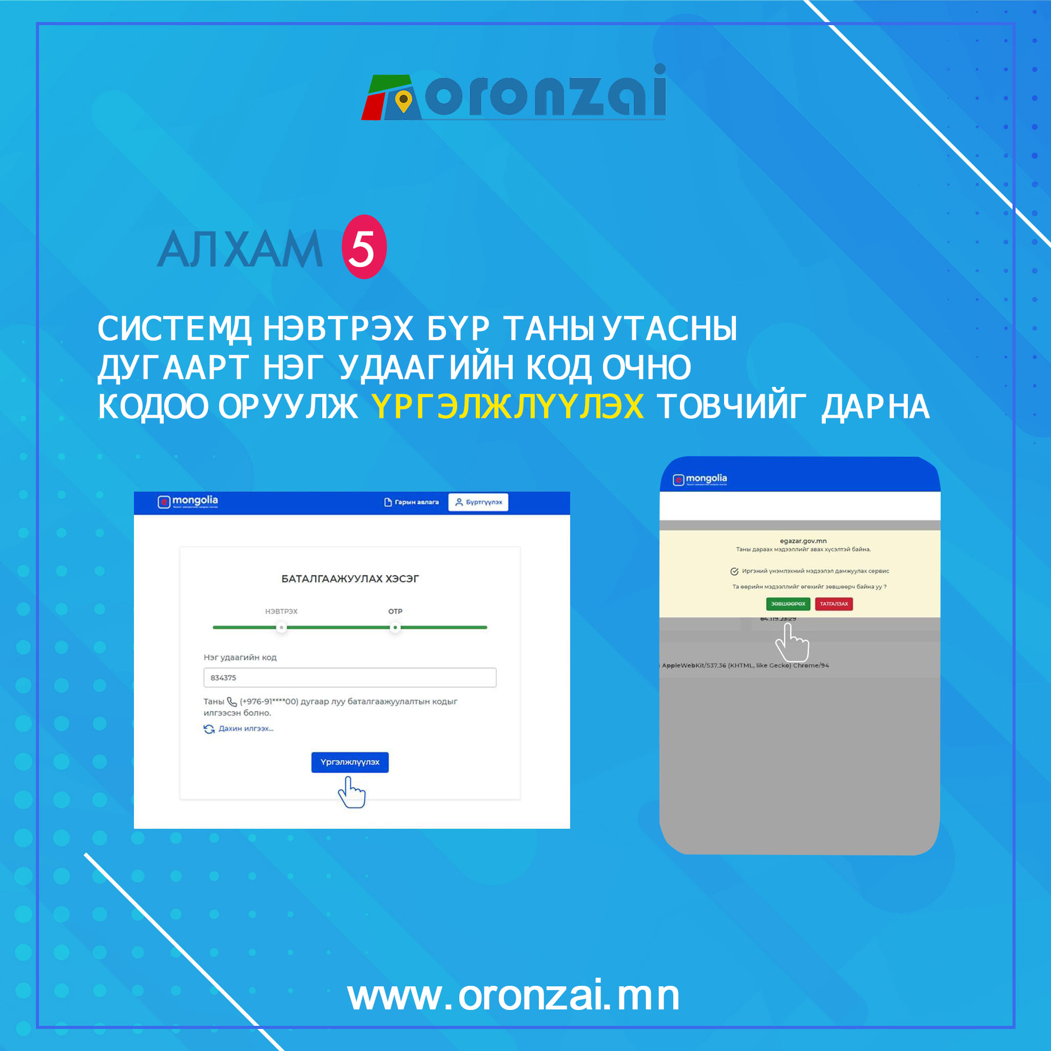 ГАЗРЫН ГЭРЧИЛГЭЭ, КАДАСТРЫН ЗУРГИЙГ ИРГЭН ӨӨРӨӨ ХЭВЛЭЖ АВДАГ БОЛЛОО.