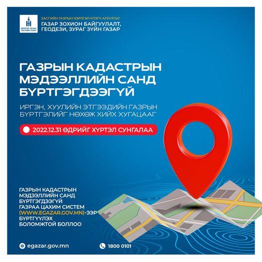 НӨХӨН БҮРДҮҮЛЭЛТИЙН ХУГАЦАА 2022.12.31-НД ДУУСНА.